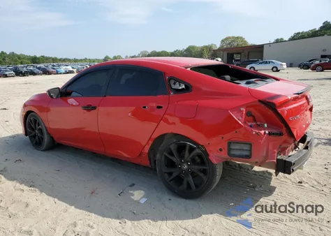 2021 Honda Civic Sport z USA, uszkodzony, nr VIN 2HGFC2F88MH501926